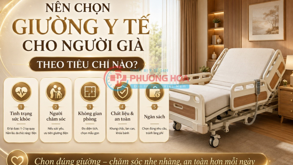 Giường y tế cho người già: Khi nào nên mua và nên chọn loại nào?